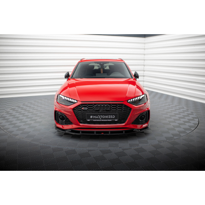 Splitter Przedni V.2 Audi RS4 B9 Facelift
