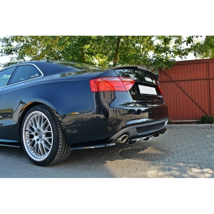 Splitter Tylny Audi A5 Coupe / Sportback S-Line 8T (Z dyfuzorem)
