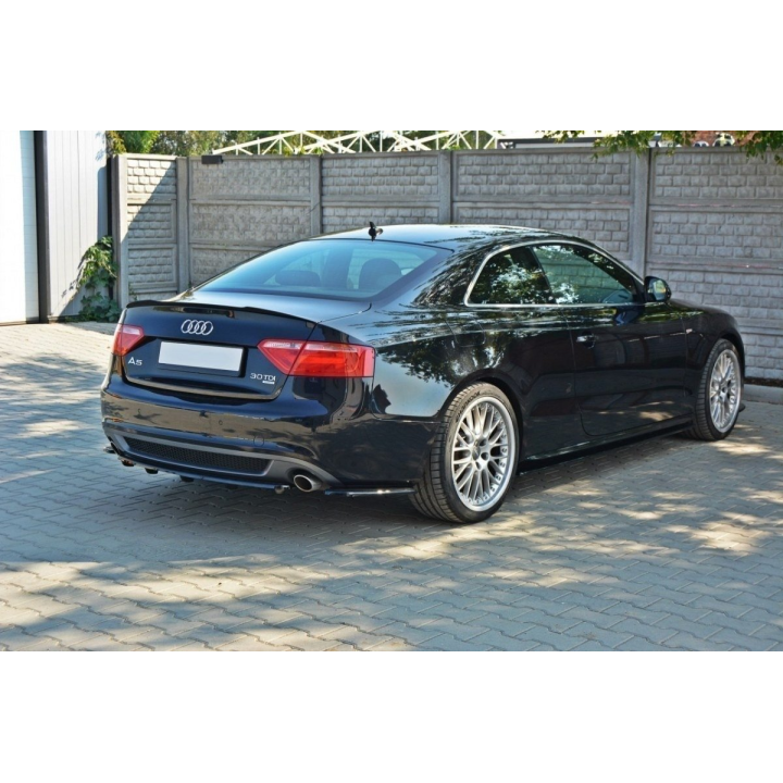 Splitter Tylny Audi A5 Coupe / Sportback S-Line 8T (Z dyfuzorem)