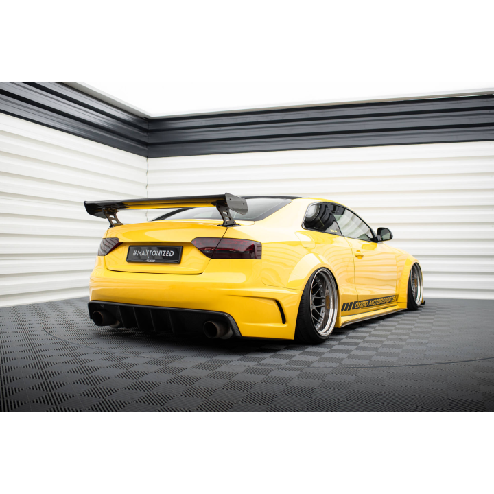 Karbonowy Spoiler Z Zewnętrznymi Wspornikami Audi A5 Coupe 8T