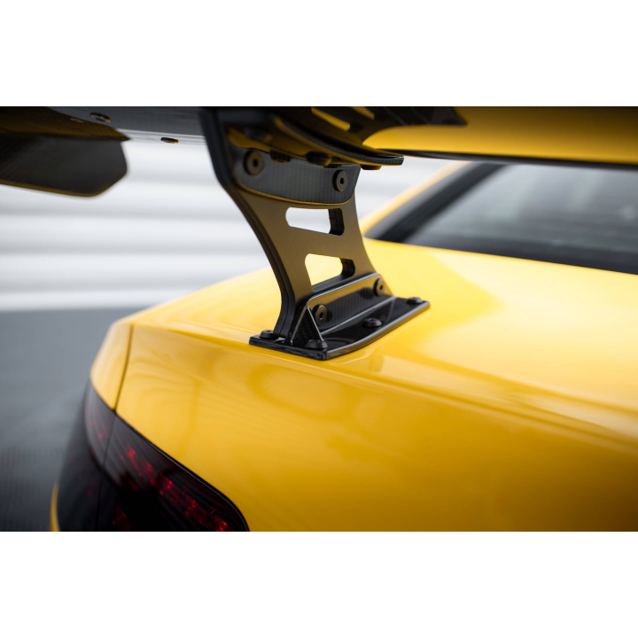 Karbonowy Spoiler Z Wewnętrznymi Wspornikami + LED Audi A5 Coupe 8T