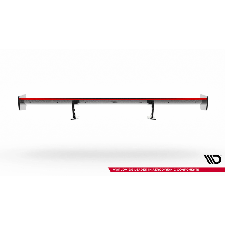 Karbonowy Spoiler Z Wewnętrznymi Wspornikami + LED Audi A5 Coupe 8T