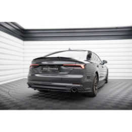 Splitter Tylny Audi A5 S-Line F5 Coupe / Sportback (Z dyfuzorem)