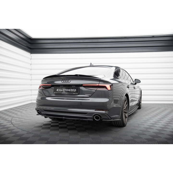 Splitter Tylny Audi A5 S-Line F5 Coupe / Sportback (Z dyfuzorem)