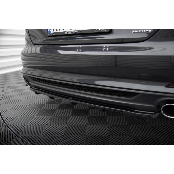 Splitter Tylny Audi A5 S-Line F5 Coupe / Sportback (Z dyfuzorem)