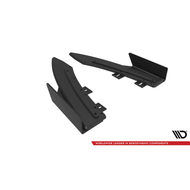 Splittery Tylne Boczne Street Pro + Flaps Audi S5 / A5 S-Line Coupe / Cabriolet 8T