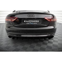 Dokładka Tylna Audi A5 Coupe / Cabrio S-Line 8T (Wersja z pojedynczymi wydechami z dwóch stron)