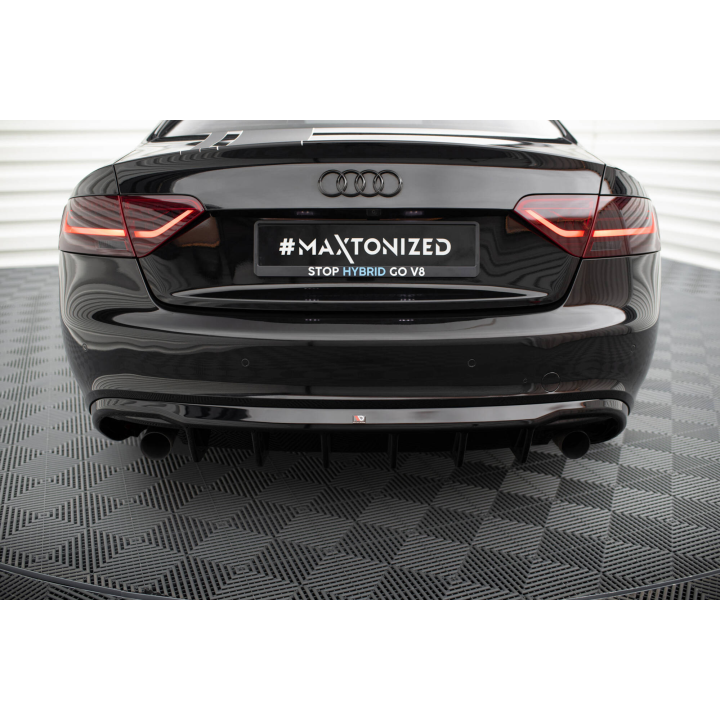 Dokładka Tylna Audi A5 Coupe / Cabrio S-Line 8T (Wersja z pojedynczymi wydechami z dwóch stron)
