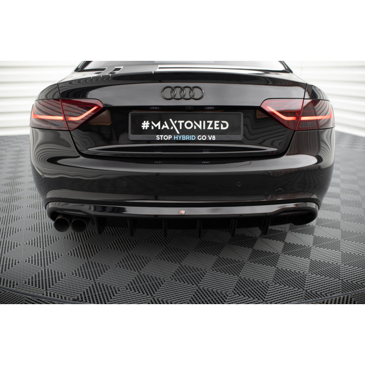 Dokładka Tylna Audi A5 Coupe / Cabrio S-Line 8T (Wersja z podwójnym wydechem z jednej strony)