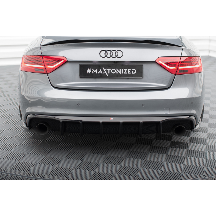 Dokładka Tylna Audi S5 / A5 S-Line 8T Facelift (Wersja z pojedynczymi wydechami z dwóch stron)