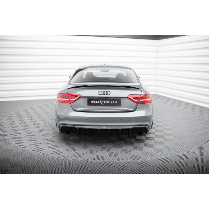 Dokładka Tylna Audi S5 / A5 S-Line 8T Facelift (Wersja z pojedynczymi wydechami z dwóch stron)