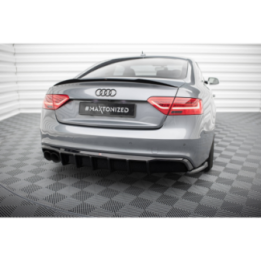 Dokładka Tylna Audi S5 / A5 S-Line 8T Facelift (Wersja z podwójnym wydechem z jednej strony)