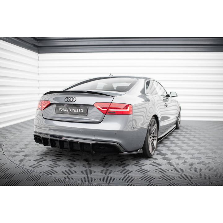 Dokładka Tylna Audi S5 / A5 S-Line 8T Facelift (Wersja z podwójnym wydechem z jednej strony)