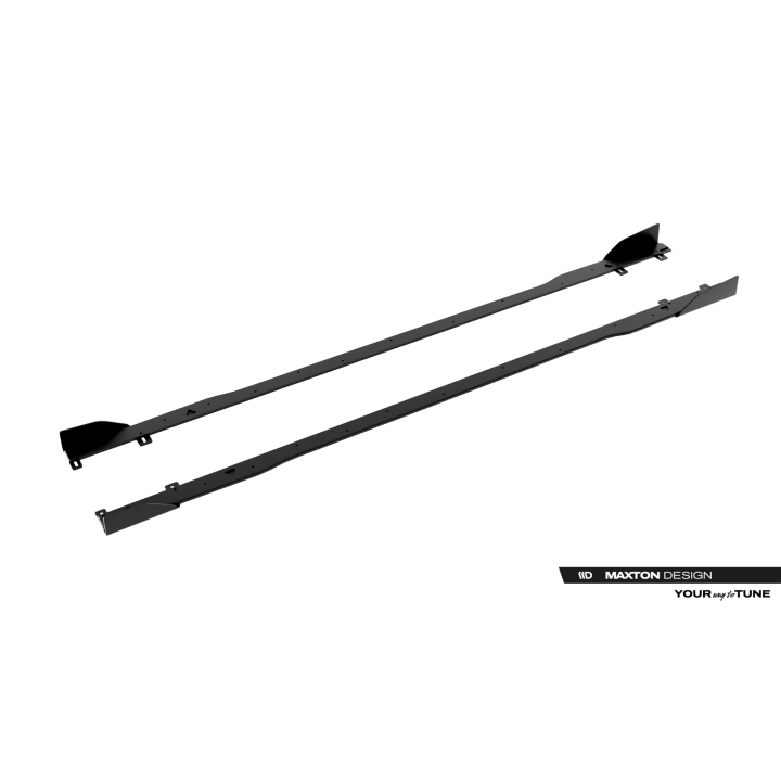Dokładki progów Street Pro + Flaps Audi A5 S-Line / S5 Sedan / Avant B10