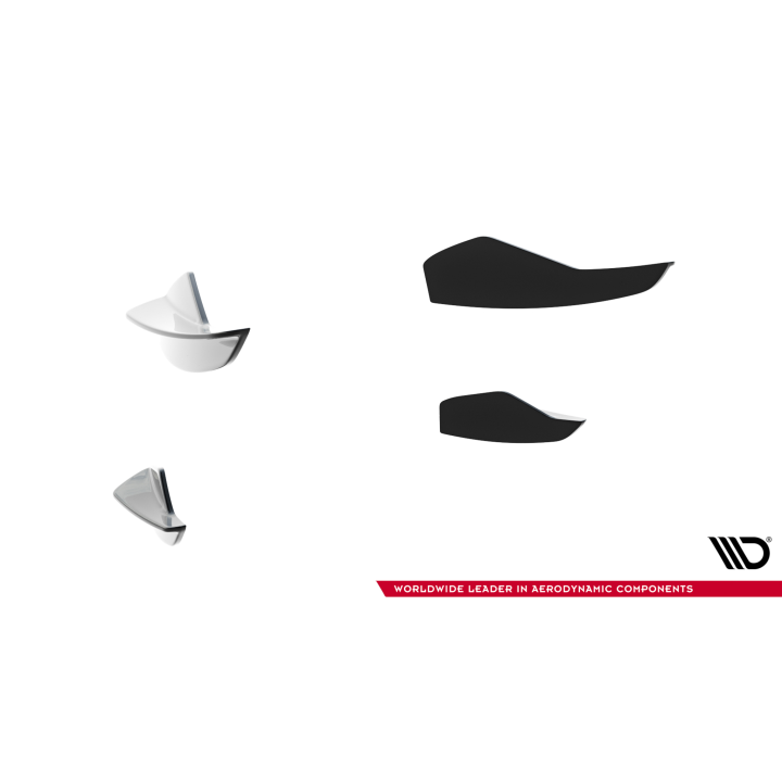 Canards(owiewki przedniego zderzaka) Audi A5 S-Line / S5 Sedan / Avant B10