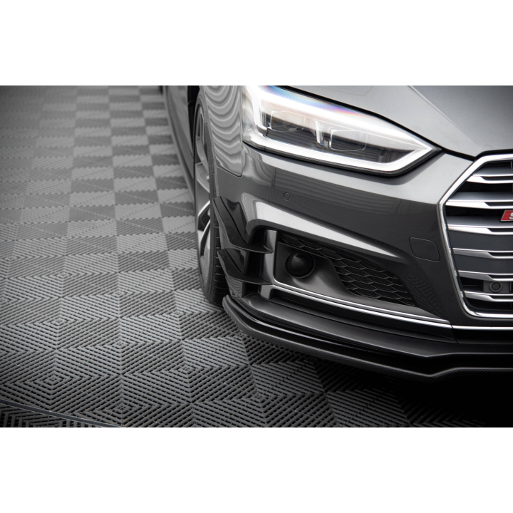 Canards(owiewki przedniego zderzaka) Audi S5 / A5 S-Line Coupe / Sportback F5