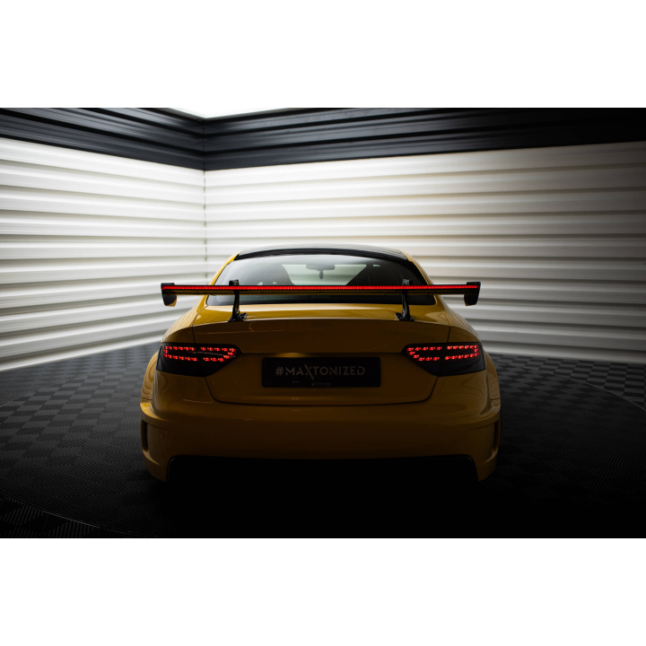 Karbonowy Spoiler Z Górnymi Mocowaniami + LED Audi A5 Coupe 8T