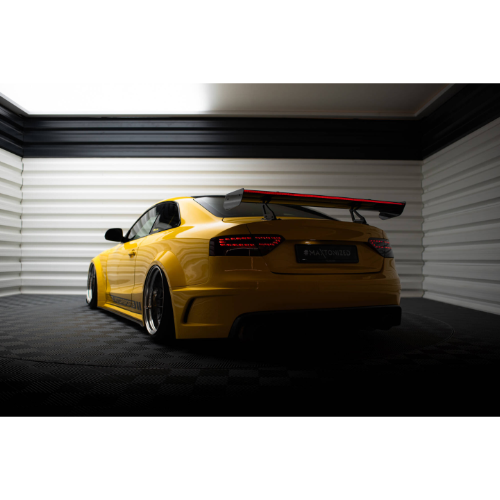 Karbonowy Spoiler Z Górnymi Mocowaniami + LED Audi A5 Coupe 8T
