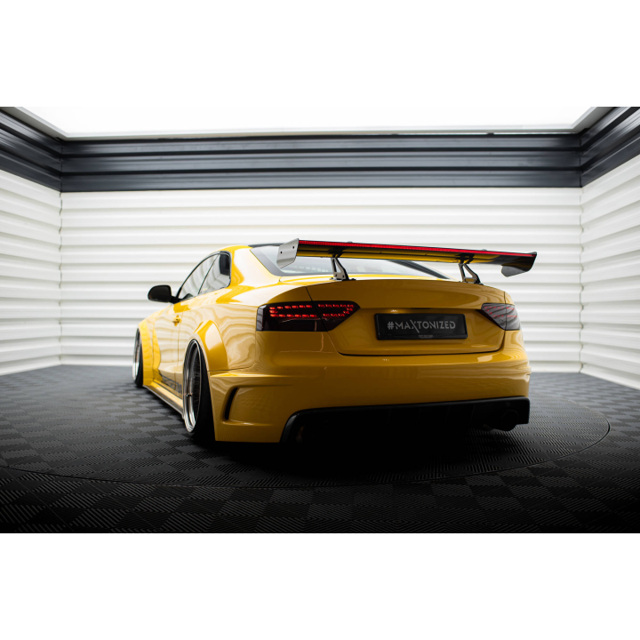 Karbonowy Spoiler Z Górnymi Mocowaniami + LED Audi A5 Coupe 8T