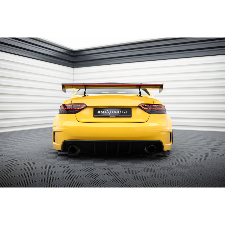 Karbonowy Spoiler Z Górnymi Mocowaniami + LED Audi A5 Coupe 8T