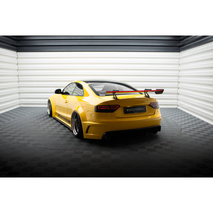 Karbonowy Spoiler Z Górnymi Mocowaniami + LED Audi A5 Coupe 8T