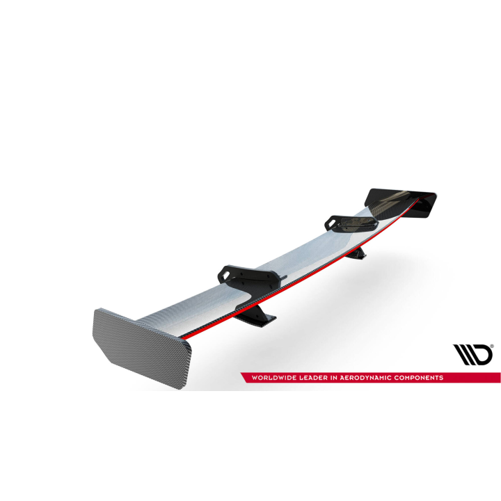 Karbonowy Spoiler Z Górnymi Mocowaniami + LED Audi A5 Coupe 8T