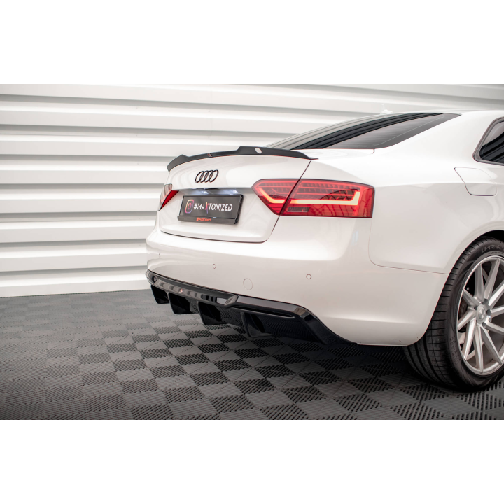 Dokładka Tylna Audi A5 Sportback 8T Facelift (Wersja z podwójnymi wydechami z jednej strony)