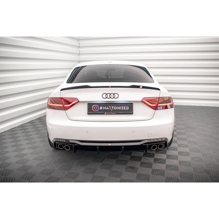 Dokładka Tylna Audi A5 Sportback 8T Facelift (Wersja z podwójnymi wydechami po obu stronach)