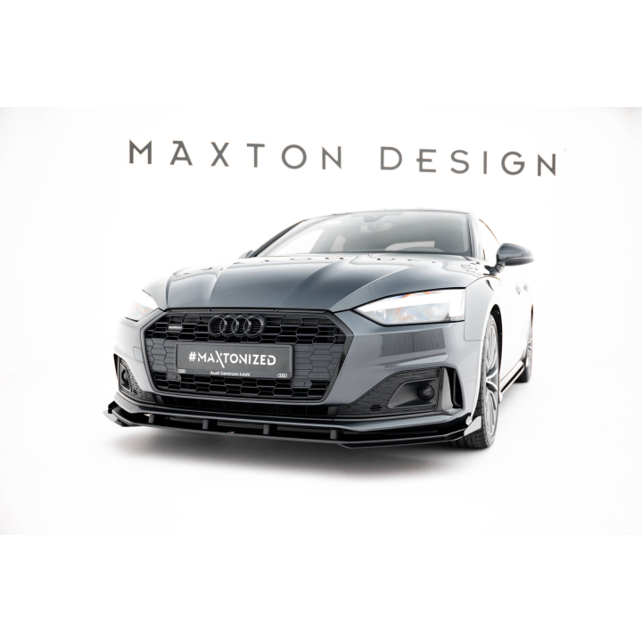 Splitter Przedni Street Pro + Flaps Audi A5 F5 Facelift