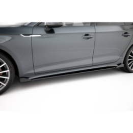 Dokładki progów Street Pro + Flaps Audi A5 Sportback F5 Facelift