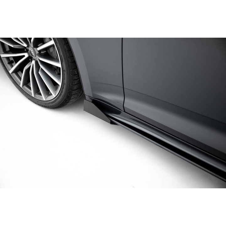 Dokładki progów Street Pro + Flaps Audi A5 Sportback F5 Facelift