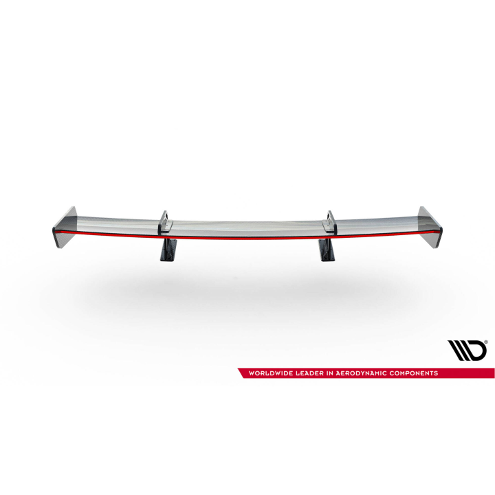 Karbonowy Spoiler Z Górnymi Mocowaniami + LED Honda Civic SI Mk10