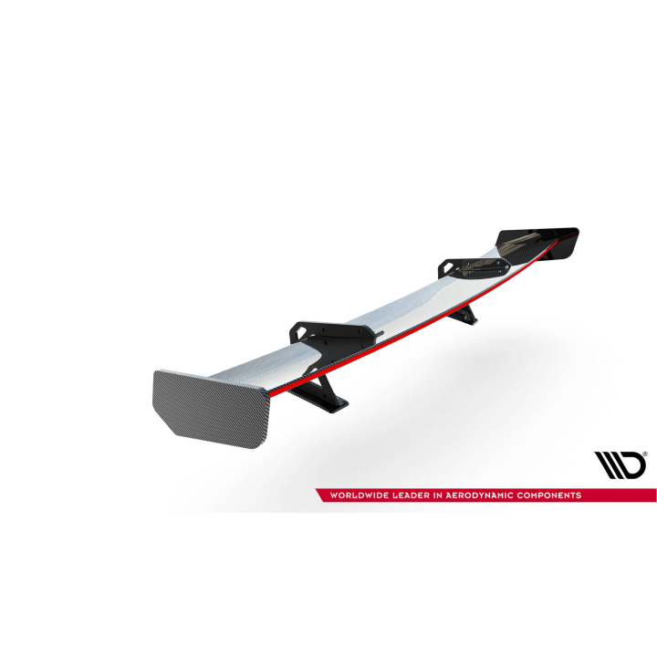 Karbonowy Spoiler Z Górnymi Mocowaniami + LED Honda Civic SI Mk10