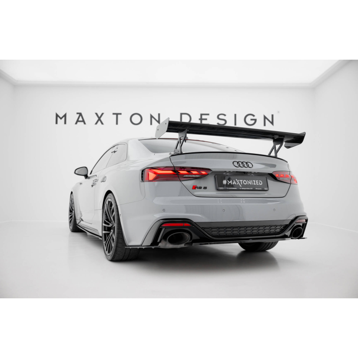 Karbonowy Spoiler Z Zewnętrznymi Wspornikami V.1 Audi A5 / A5 S-Line / S5 / RS5 Coupe F5 / F5 Facelift