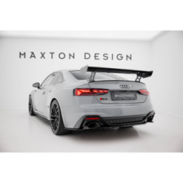Karbonowy Spoiler Z Zewnętrznymi Wspornikami V.2 Audi A5 / A5 S-Line / S5 / RS5 Coupe F5 / F5 Facelift