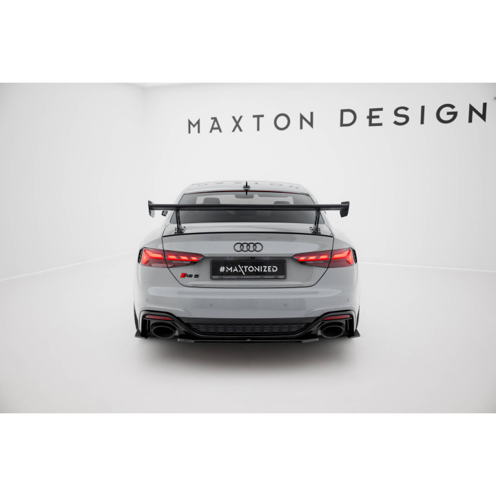 Karbonowy Spoiler Z Zewnętrznymi Wspornikami V.2 Audi A5 / A5 S-Line / S5 / RS5 Coupe F5 / F5 Facelift