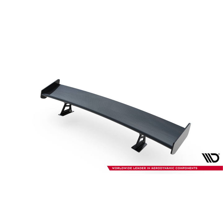 Karbonowy Spoiler Z Zewnętrznymi Wspornikami  V.2+ LED Audi A5 / A5 S-Line / S5 / RS5 Coupe F5 / F5 Facelift