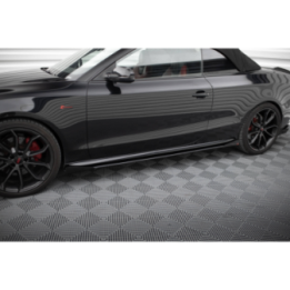 Dokładki progów Street Pro + Flaps Audi A5 / A5 S-Line / S5 Coupe / Cabrio 8T / 8T Facelift