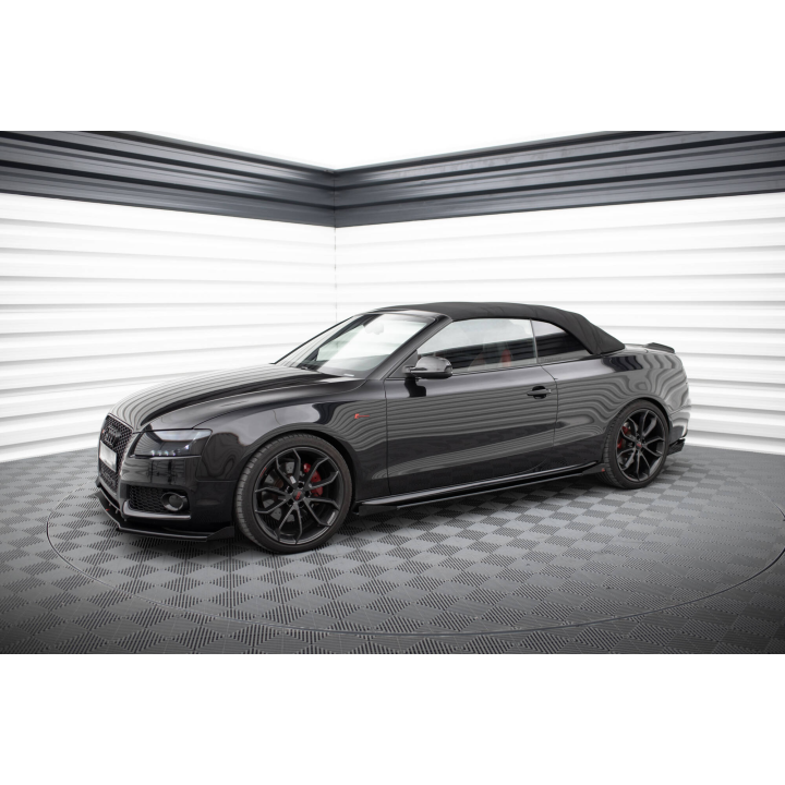 Dokładki progów Street Pro + Flaps Audi A5 / A5 S-Line / S5 Coupe / Cabrio 8T / 8T Facelift