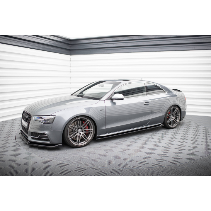 Dokładki Progów V.2 Audi S5 / A5 S-Line Coupe 8T / 8T Facelift