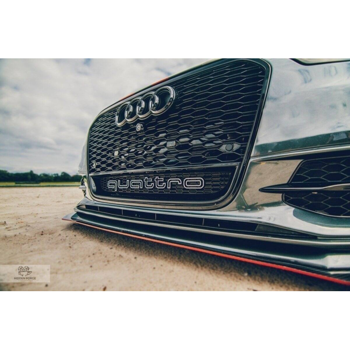 Splitter Przedni Racing Audi A6 C7 S-Line (2 Splittery = 1 zestaw)