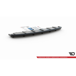 Splitter Tylny Audi A6 C7 S-Line Avant Wydech 2x1 (Z dyfuzorem)