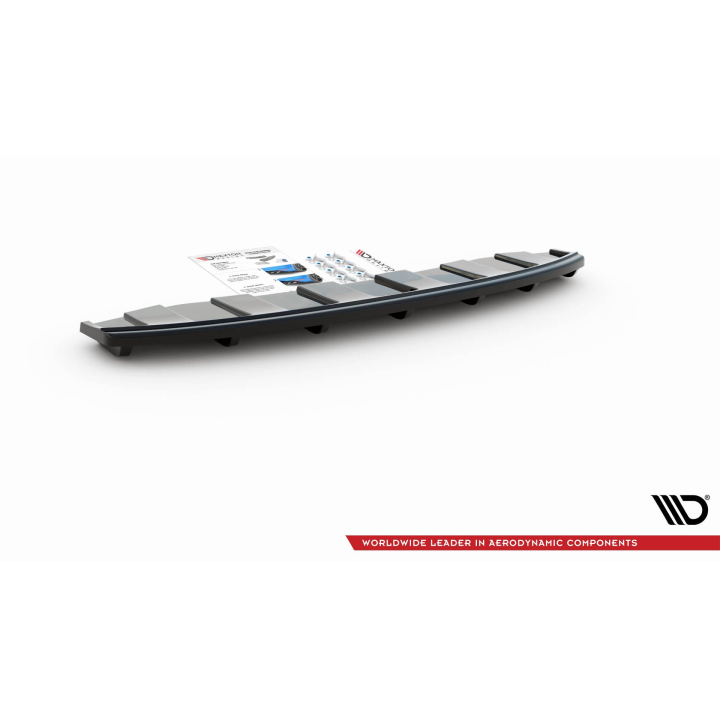 Splitter Tylny Audi A6 C7 S-Line Avant Wydech 2x1 (Z dyfuzorem)