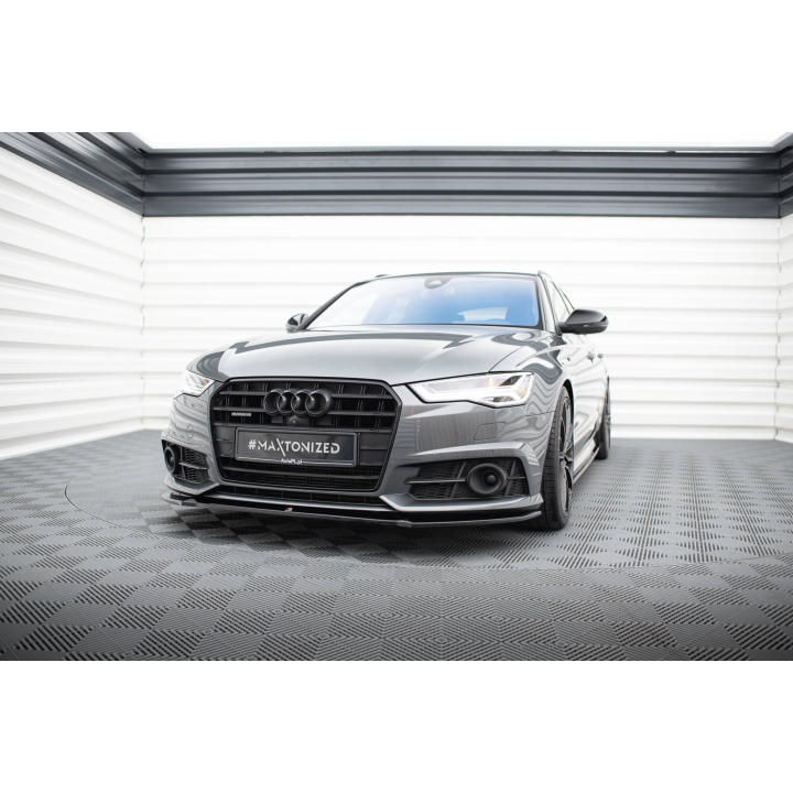 Splitter Przedni V.1 Audi A6 / A6 C7 S-line/ S6 C7 Facelift