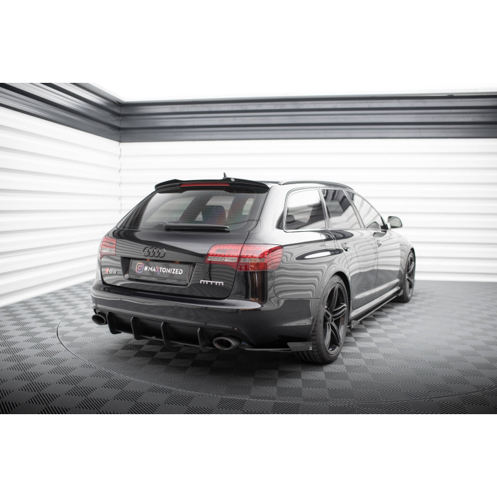 Splittery Tylne Boczne Street Pro + Flaps Audi RS6 Avant C6