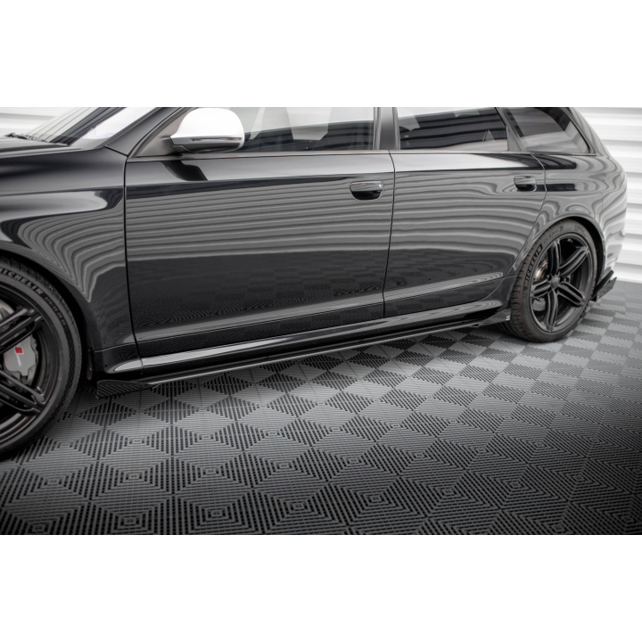 Dokładki progów Street Pro + Flaps Audi RS6 Avant C6