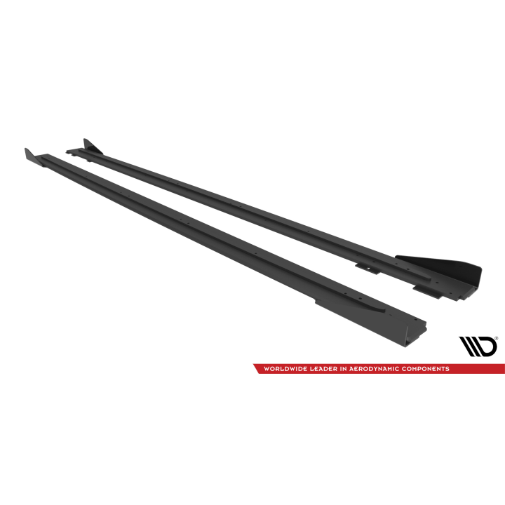 Dokładki progów Street Pro + Flaps Audi RS6 Avant C6