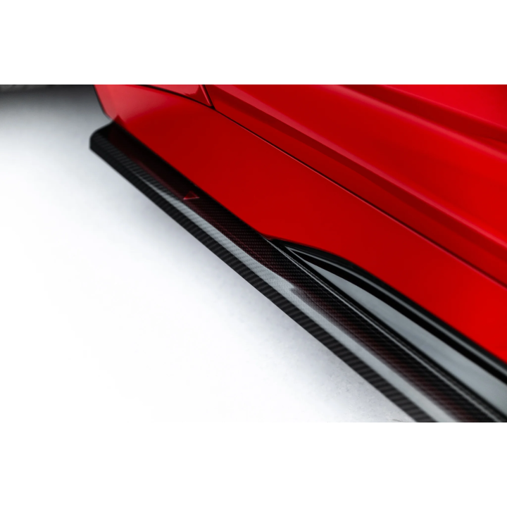 Karbonowe Splittery Boczne Prepreg Audi RS7 C8