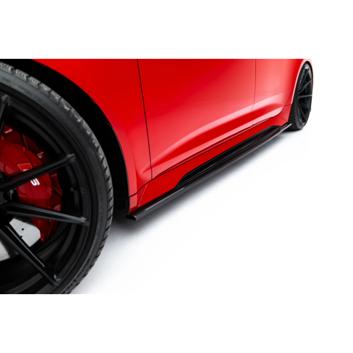 Karbonowe Splittery Boczne Prepreg Audi RS7 C8