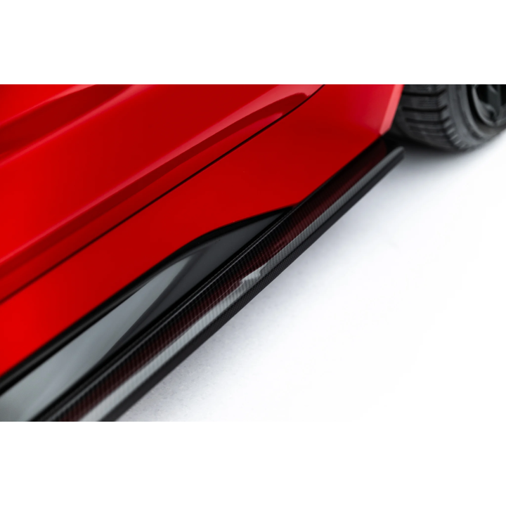 Karbonowe Splittery Boczne Prepreg Audi RS7 C8